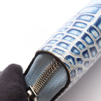 Louis Vuitton Round Wallet Zippy Blue — view 8