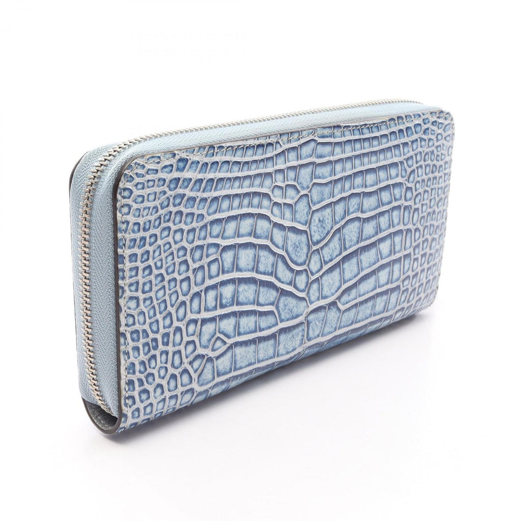 Louis Vuitton Round Wallet Zippy Blue — view 2