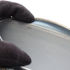 Louis Vuitton Round Wallet Zippy Blue — view 5