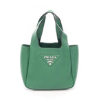 Prada Handbag Liaison Mini Green Leather
