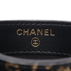Chanel Card Case 2.55 Graffiti Black Leather — view 4