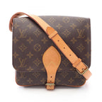 Louis Vuitton Shoulder Bag Cartouchiere MM Leather