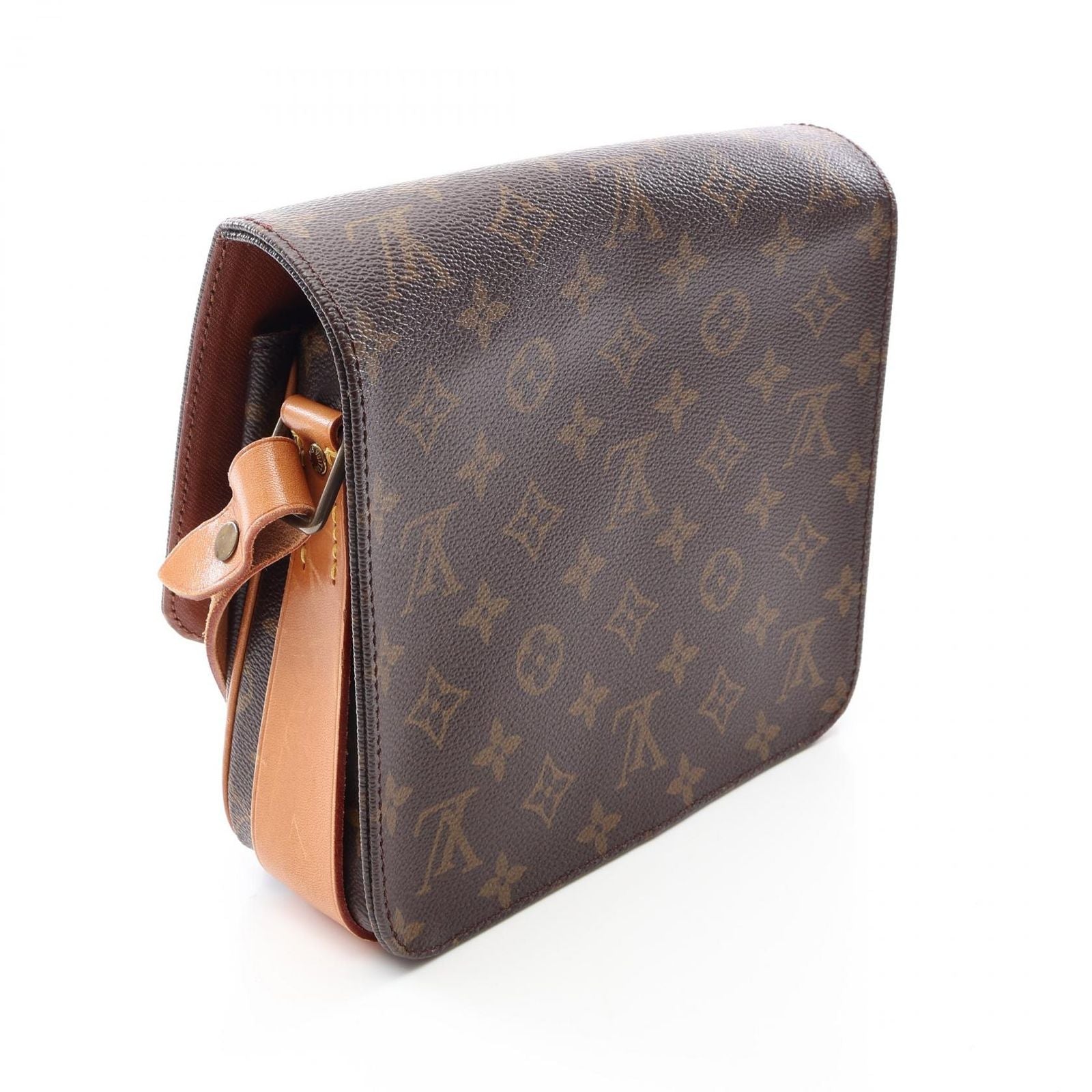 Louis Vuitton Shoulder Bag Cartouchiere MM Leather — view 2
