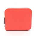 Hermes Round Wallet Azap Silk in Compact Rose Texas Calfskin