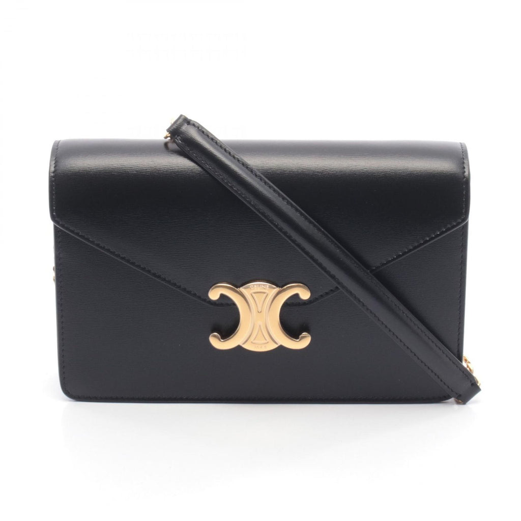 Celine Shoulder Bag Triomphe Leather