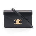 Celine Shoulder Bag Triomphe Leather