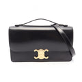 Celine Triomphe Leather Shoulder Bag
