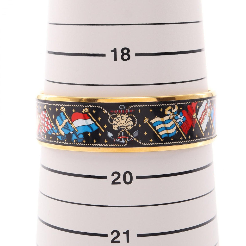 Hermes Bangle Enamel GM Bracelet — view 4