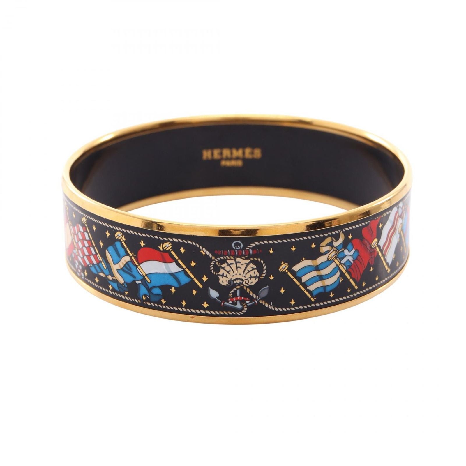 Hermes Bangle Enamel GM Bracelet