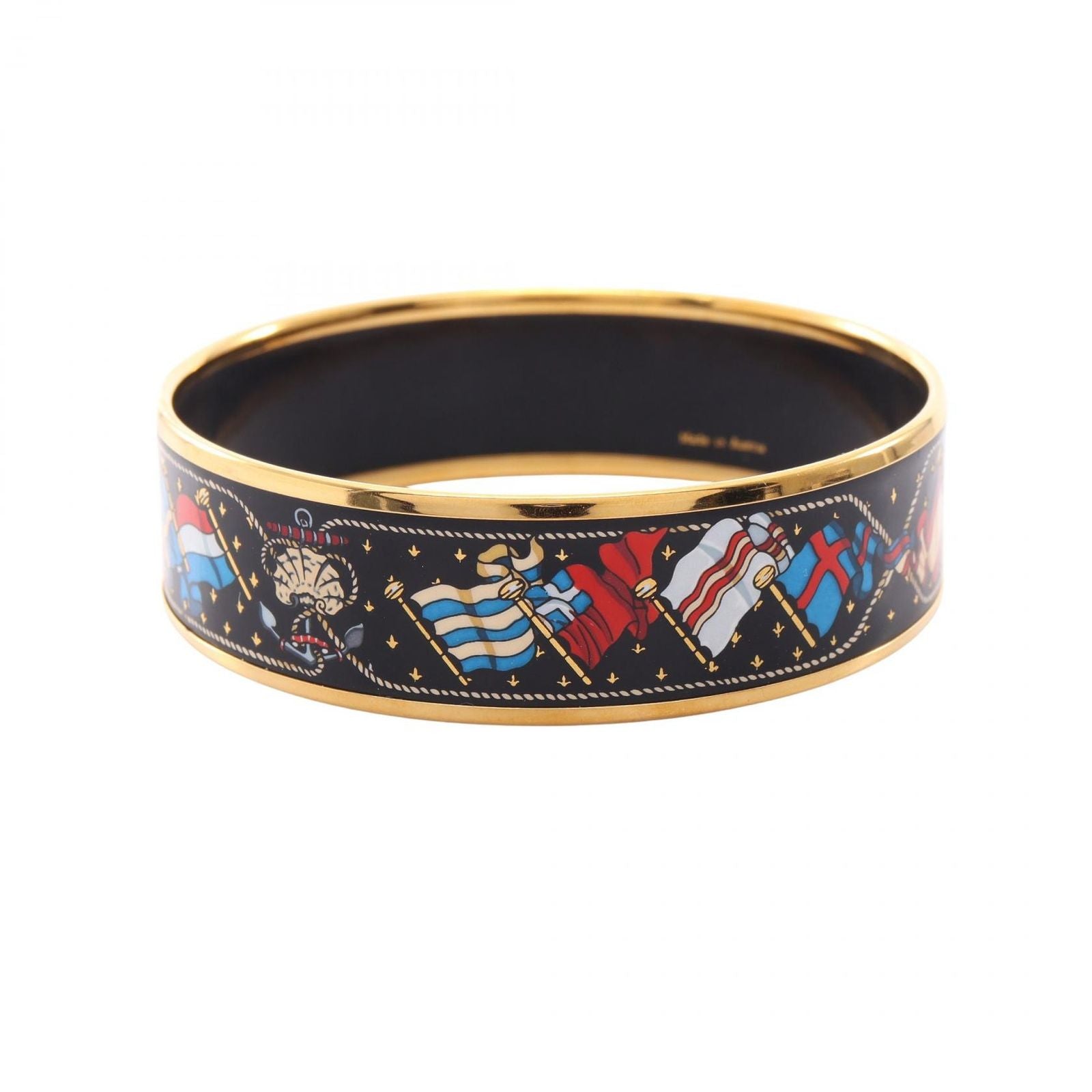 Hermes Bangle Enamel GM Bracelet — view 2