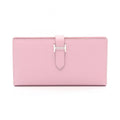 Hermes Bifold Wallet Bearn Soufflet Mauve Sylvestre