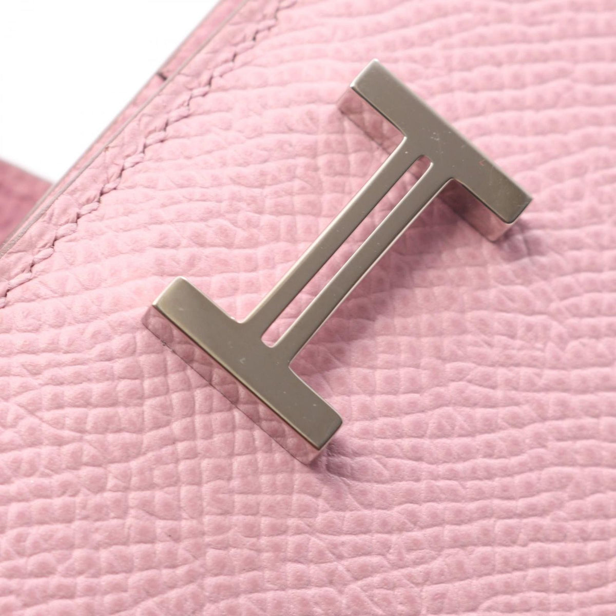 Hermes Bifold Wallet Bearn Soufflet Mauve Sylvestre — view 8