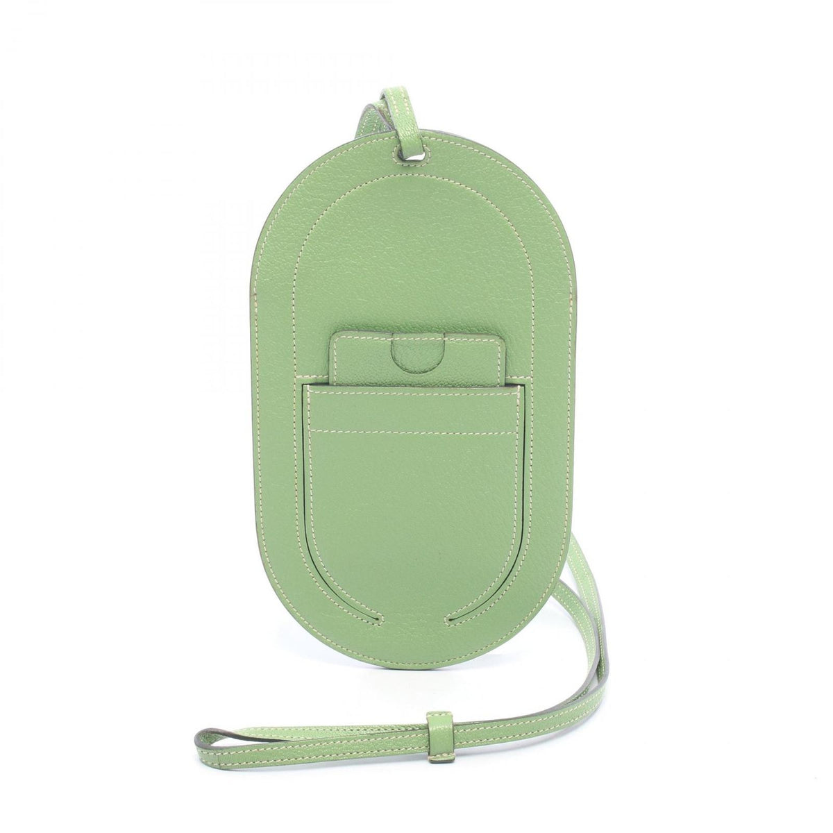 Hermes Phone Accessory In The Loop To Go GM Vert Criquet