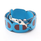 Hermes Shoulder Strap Bandouliere Maillon Chaine D'Ancre Blue Zanzibar Rouge
