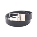 Louis Vuitton Belt Boston Damier Infini Onyx Silver Reversible Leather
