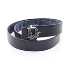 Dior Belt Denim Tears Silver Reversible Canvas — view 5