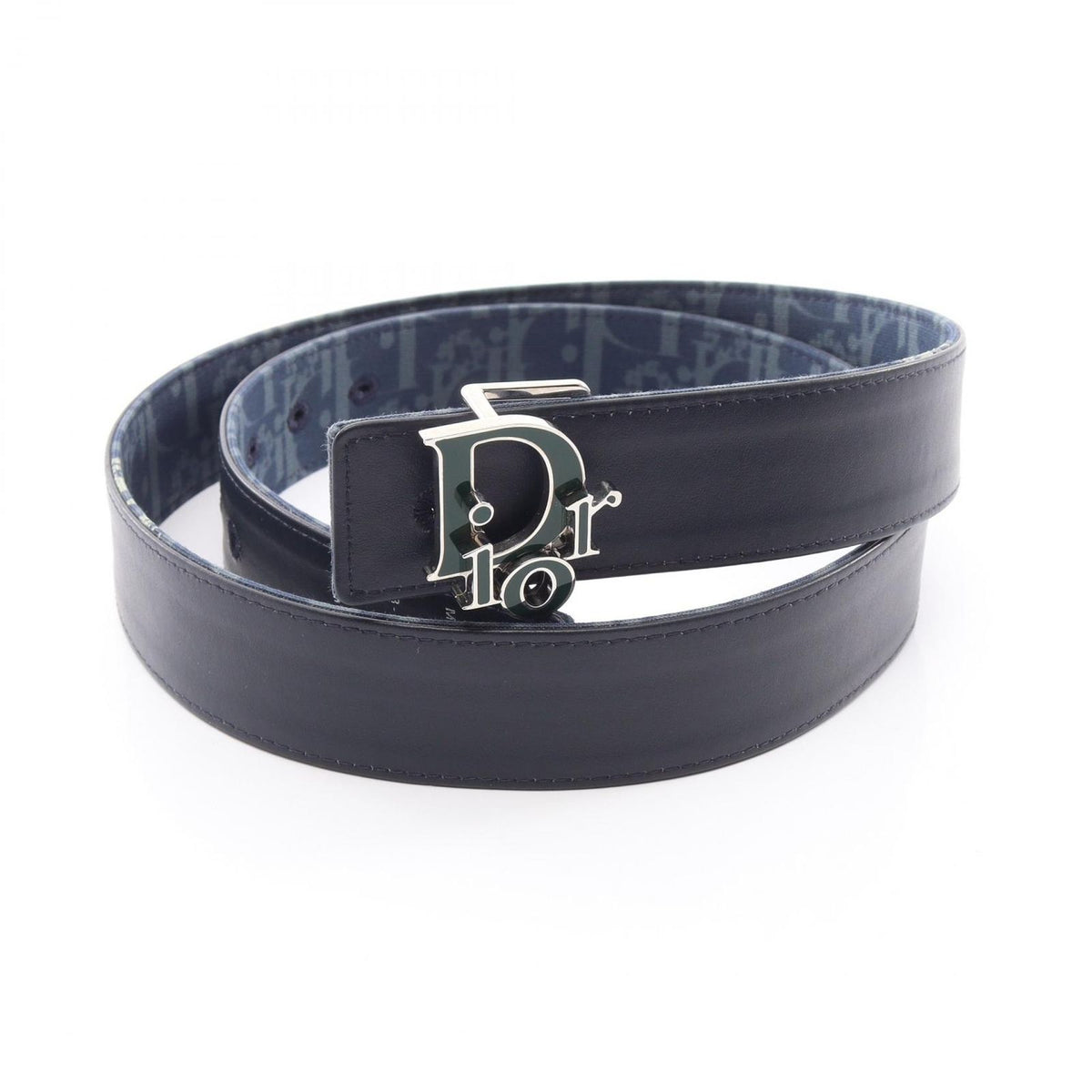 Dior Belt Denim Tears Silver Reversible Canvas — view 5