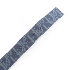 Dior Belt Denim Tears Silver Reversible Canvas — view 3