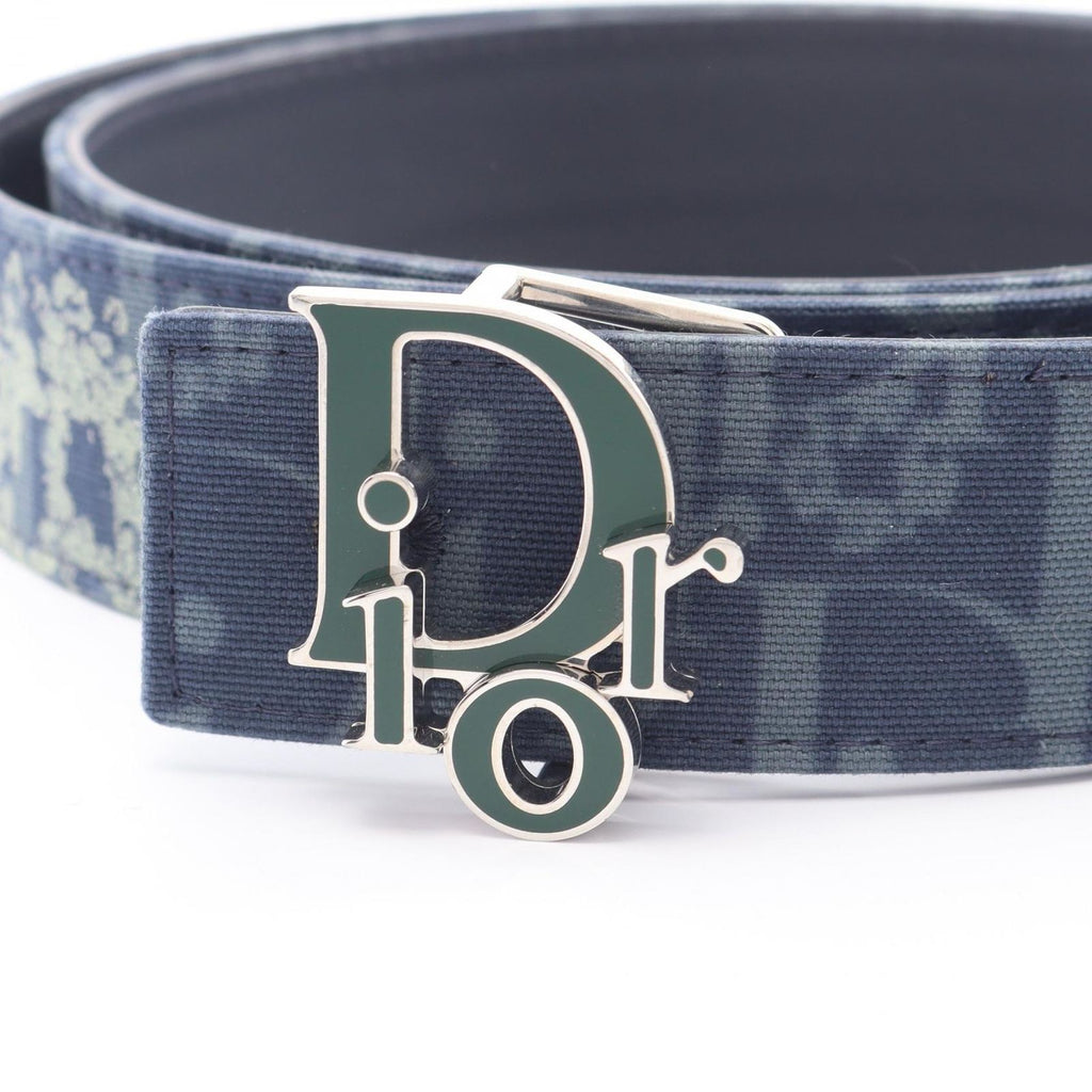 Dior Belt Denim Tears Silver Reversible Canvas — view 2