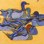 Hermes Scarf Carre 90 la Mare Aux Canards Silk — view 4