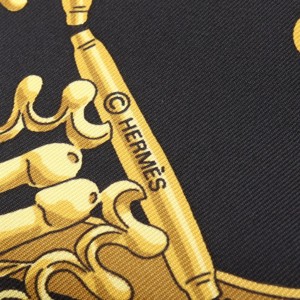 Hermes Scarf Carre 90 les Cavaliers D'or Silk — view 2