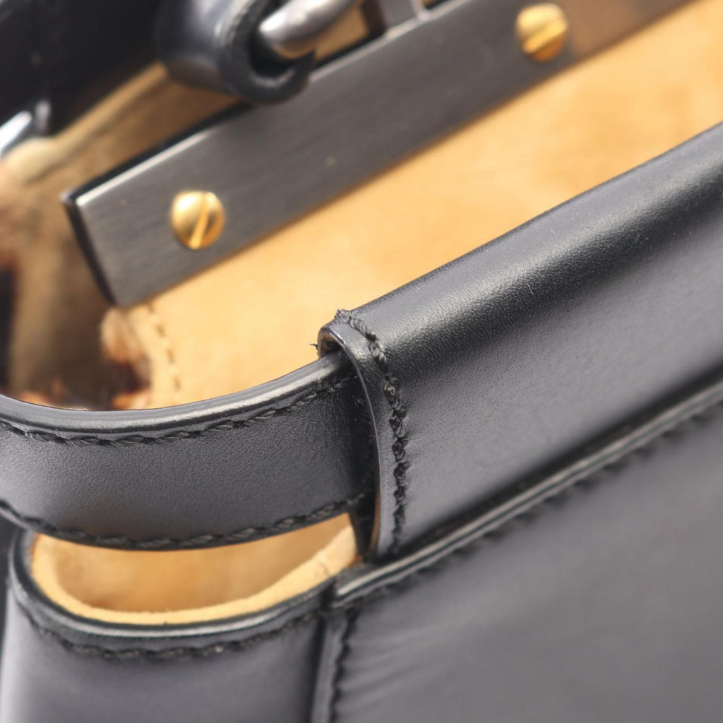 Fendi Handbag Peekaboo Regular 2-Way Black Leather — view 6