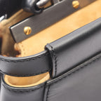 Fendi Handbag Peekaboo Regular 2-Way Black Leather — view 6