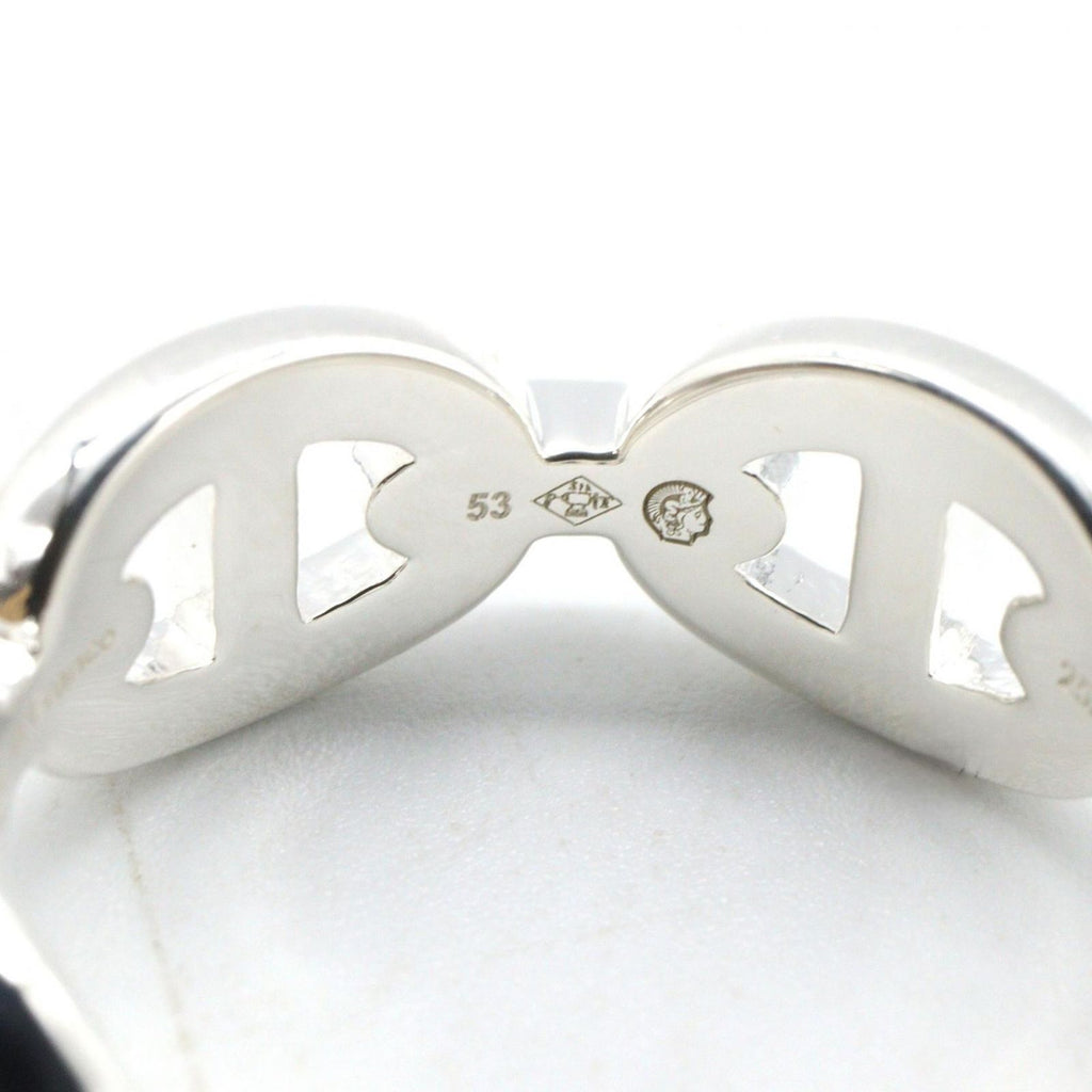 Hermes Ring Chaine D'Ancre PM 925 Sterling Silver — view 5