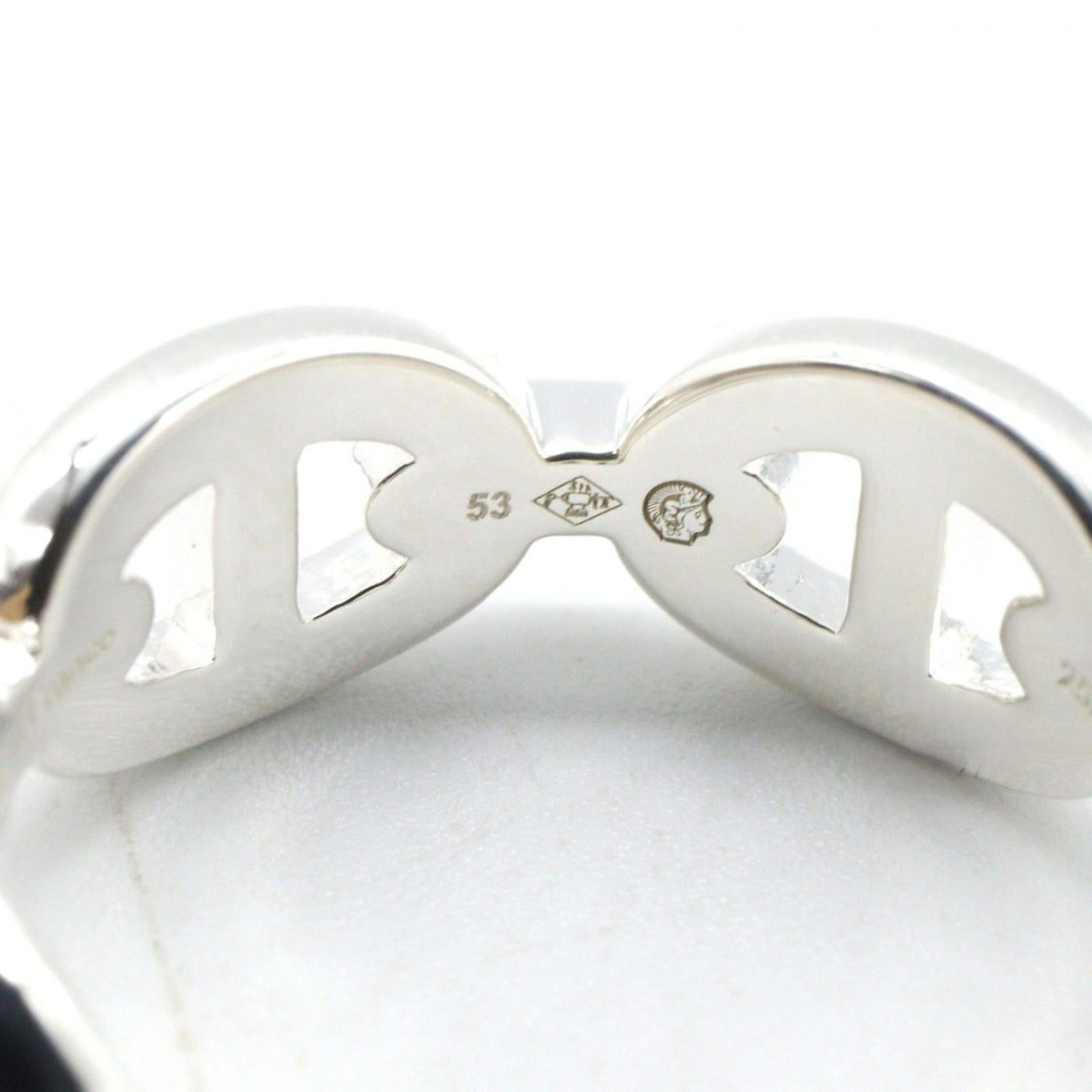 Hermes Ring Chaine D'Ancre PM 925 Sterling Silver — view 5