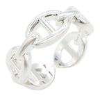 Hermes Ring Chaine D'Ancre PM 925 Sterling Silver