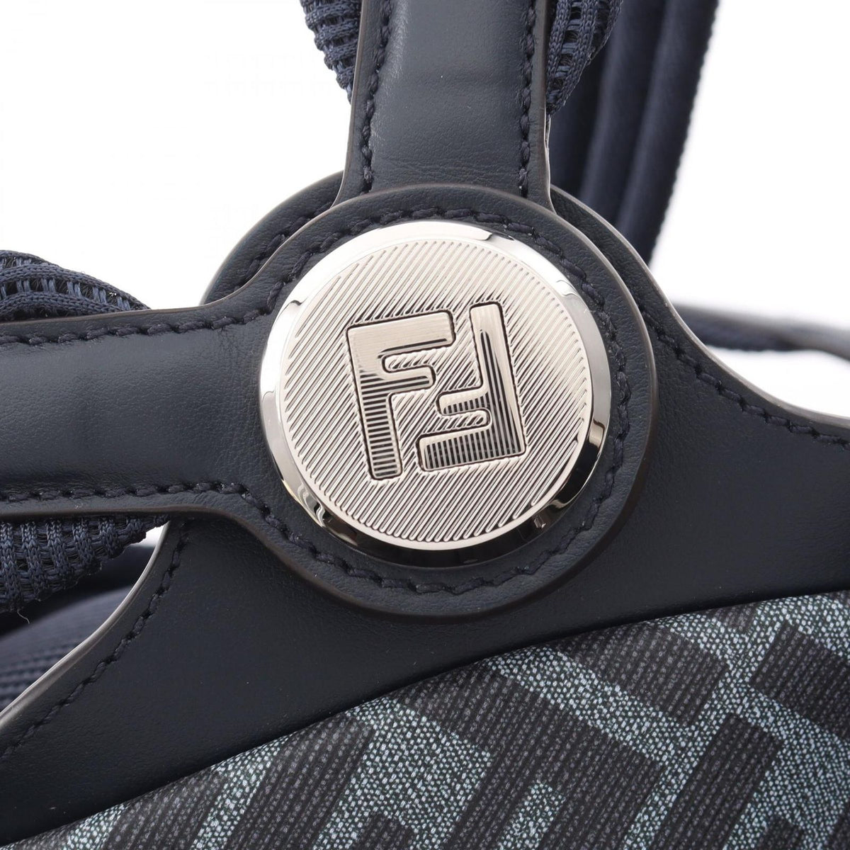 Fendi Backpack Diagonal Chiodo Small Leather — view 5