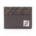 Fendi Card Case FF Square Leather