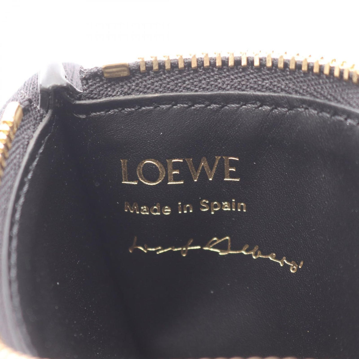 Loewe Card Case Leather Coin Purse — view 4