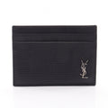 Saint Laurent Paris Card Case Tiny Cassandra Leather