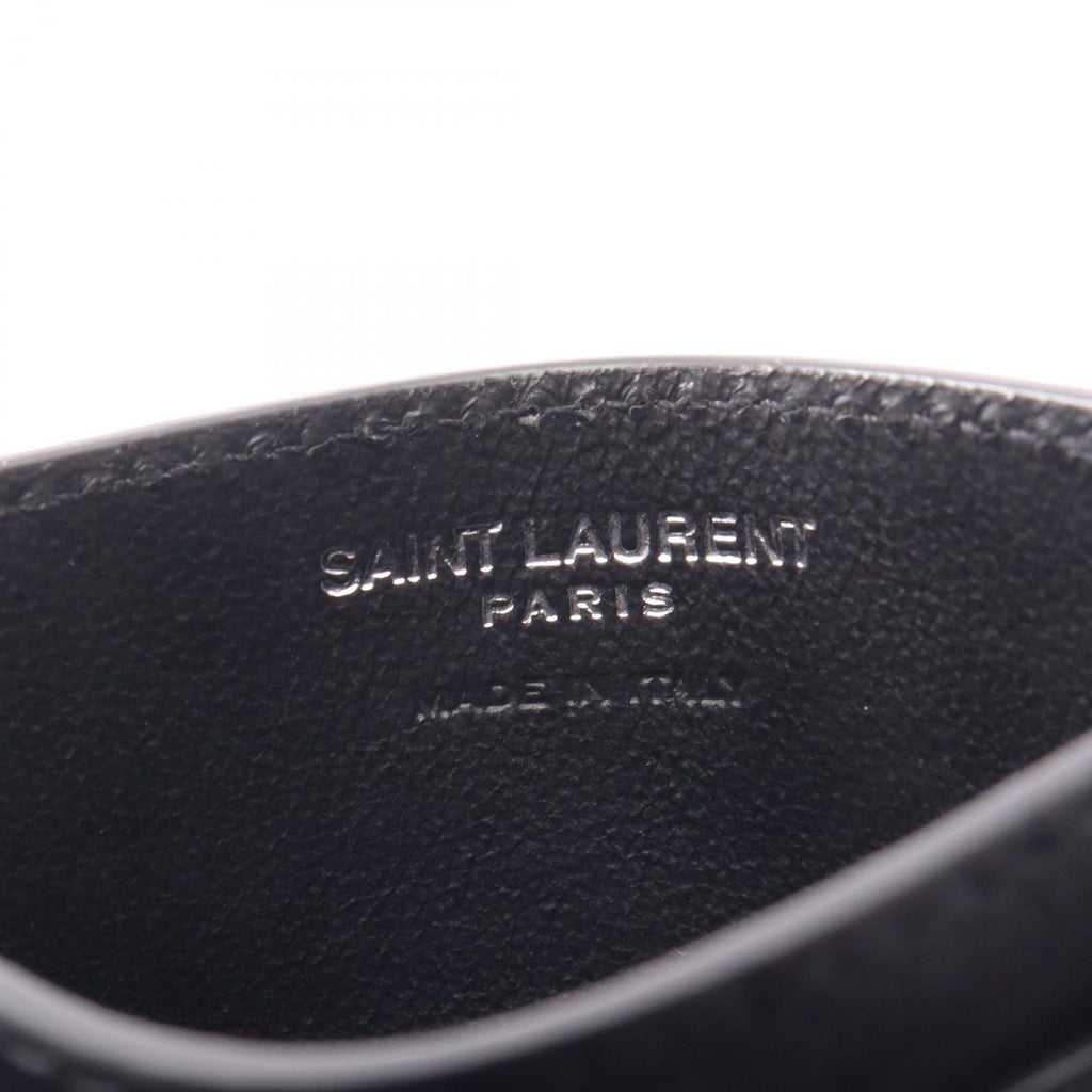 Saint Laurent Paris Card Case Tiny Cassandra Leather — view 4