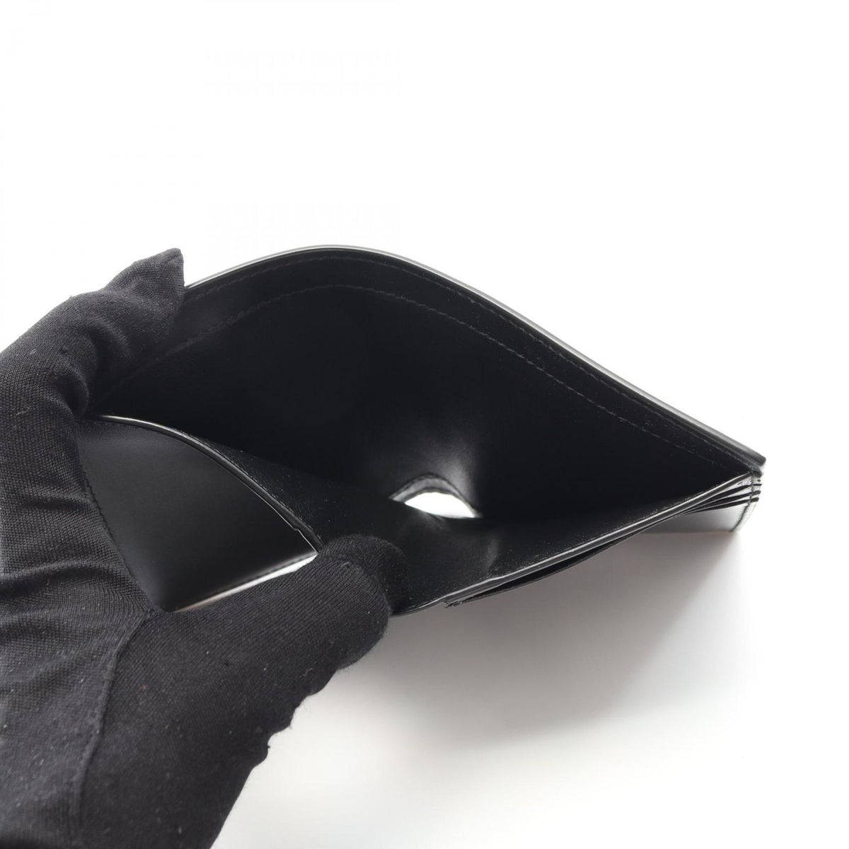 Saint Laurent Paris Card Case Cassandra Leather — view 5