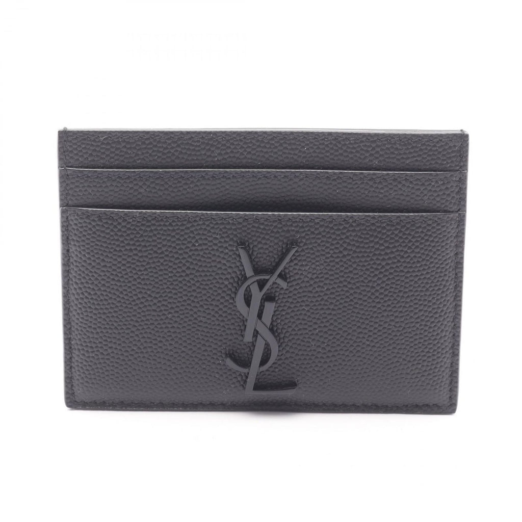 Saint Laurent Paris Card Case Cassandra Leather