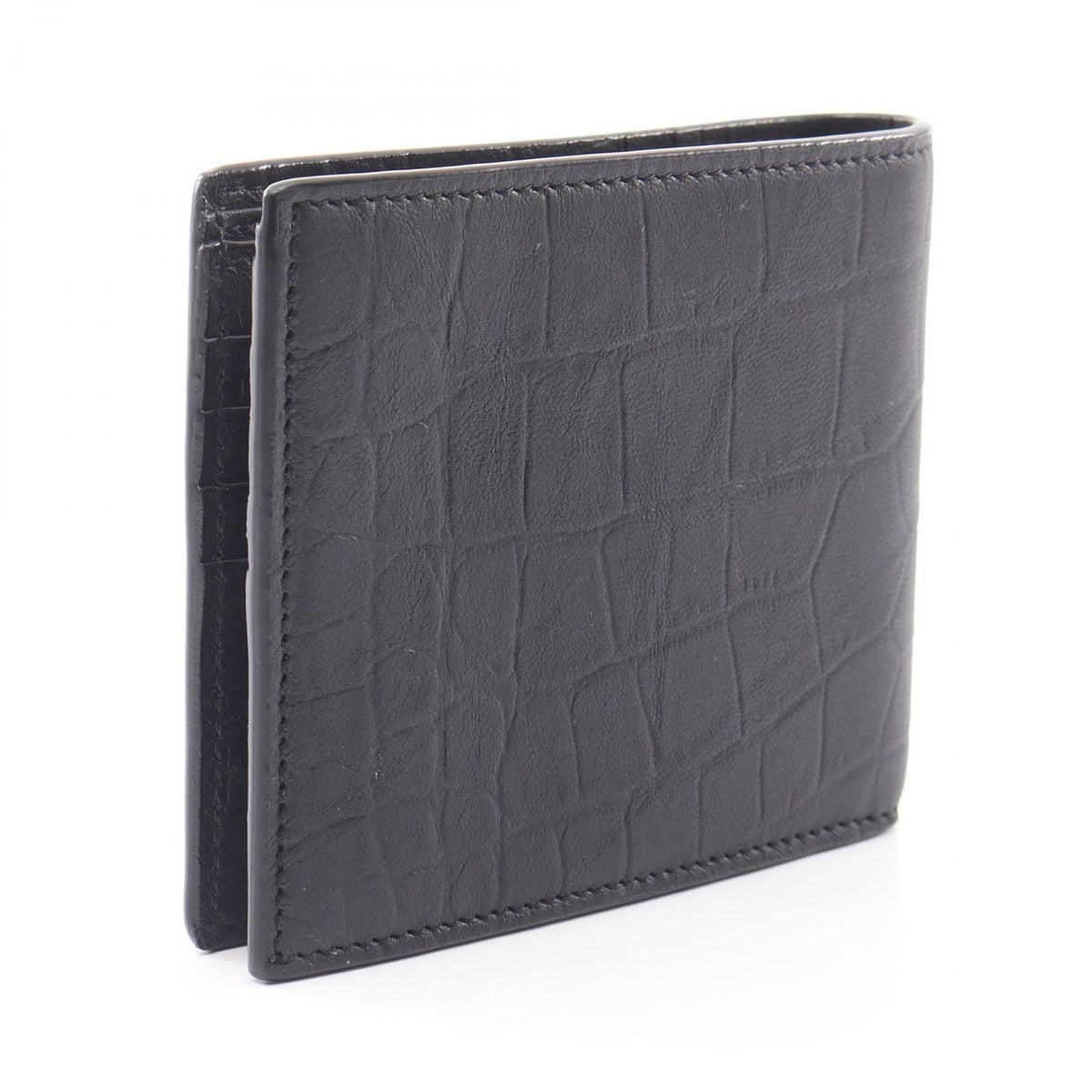 Saint Laurent Paris Billfold East West Monogram Wallet Leather Bifold — view 2