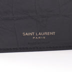 Saint Laurent Paris Billfold East West Monogram Wallet Leather Bifold — view 4
