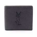 Saint Laurent Paris Billfold East West Monogram Wallet Leather Bifold