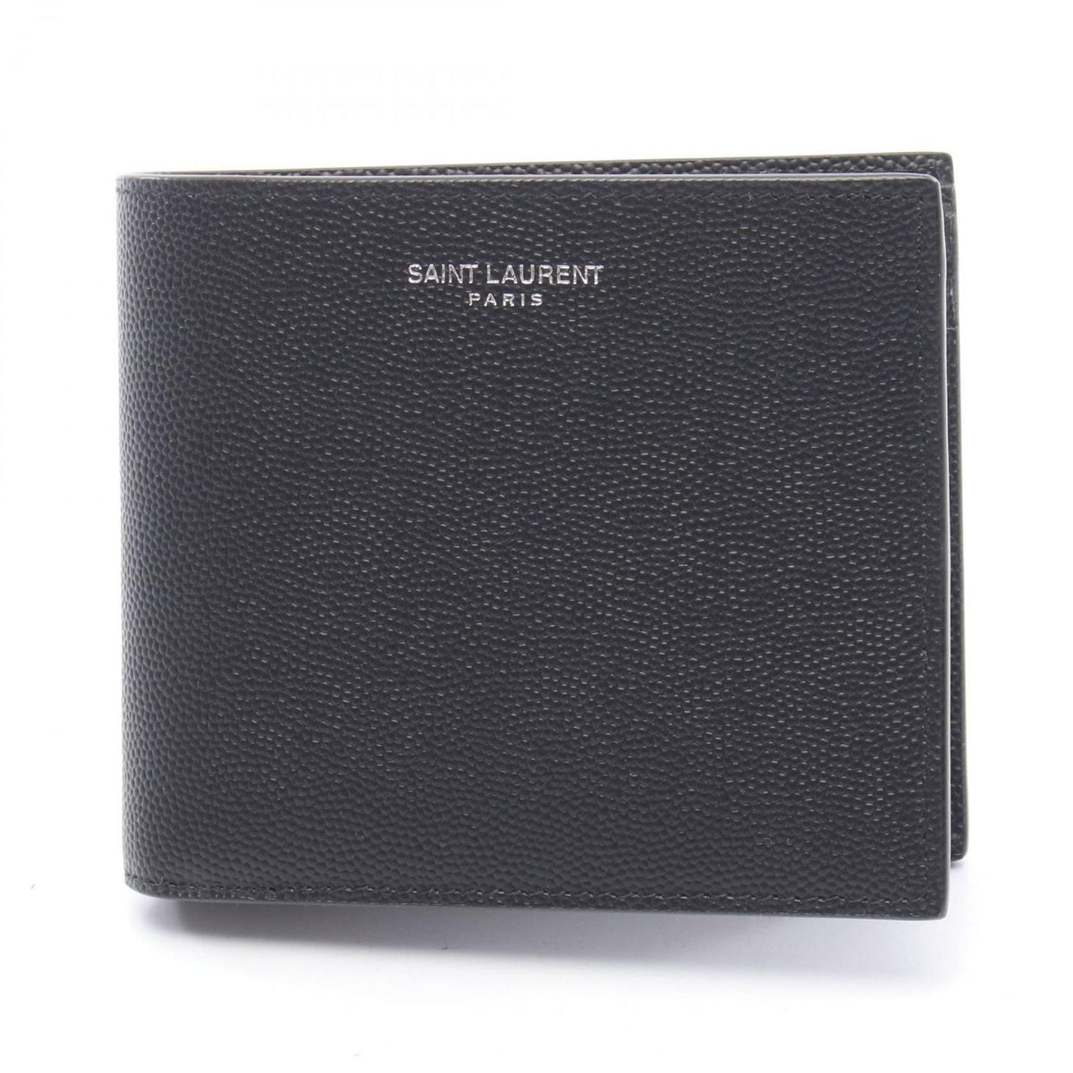 Saint Laurent Paris Bifold Wallet East West Leather