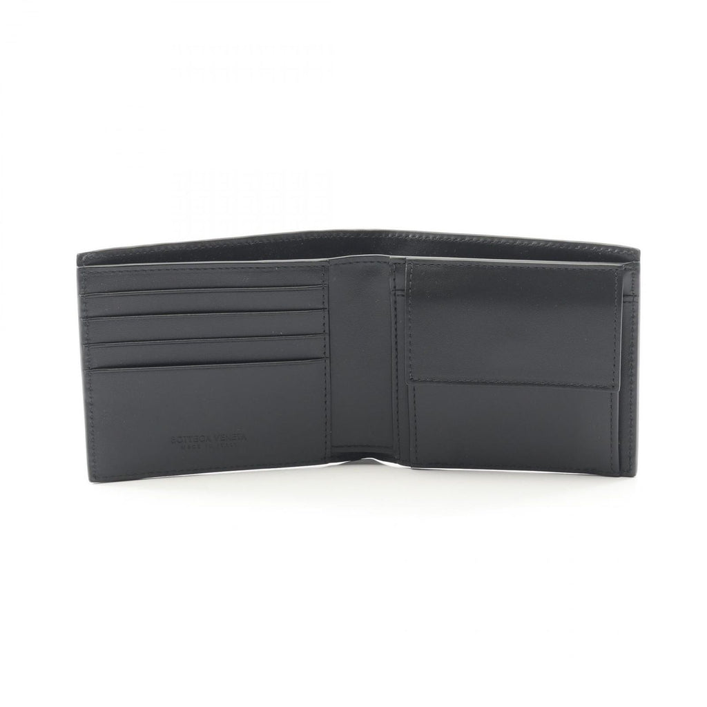 Bottega Veneta Bifold Wallet Intrecciato Leather — view 3