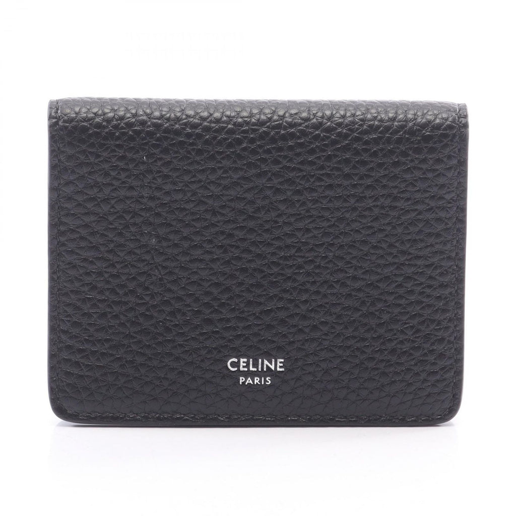 Celine Card Case Bifold 100 Leather