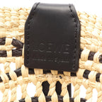 Loewe Tote Bag Paula's Ibiza Braid Basketbag Small Leather — view 4