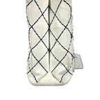 Chanel Shoulder Bag CC Logo Leather White — view 3