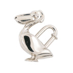 Hermes Cadena Pelican Metal Charm Animal Keychain