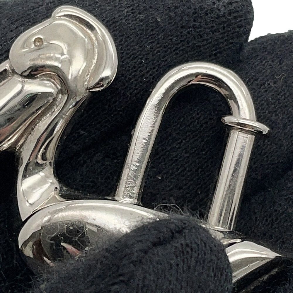 Hermes Cadena Pelican Metal Charm Animal Keychain — view 6