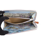 Hermes Wallet Azap Long Silk in Mauve Pale Silver Epsom — view 4