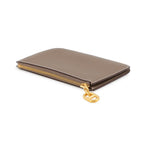 Hermes Card Case Zipengo Chaine D'Ancre Etoupe Gold Evercolor Wallet Set — view 2