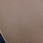 Hermes Card Case Zipengo Chaine D'Ancre Etoupe Gold Evercolor Wallet Set — view 7